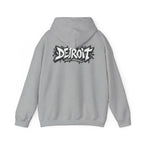 Detroit Graffiti Lion Hoodie | Colorful Street Art Pullover