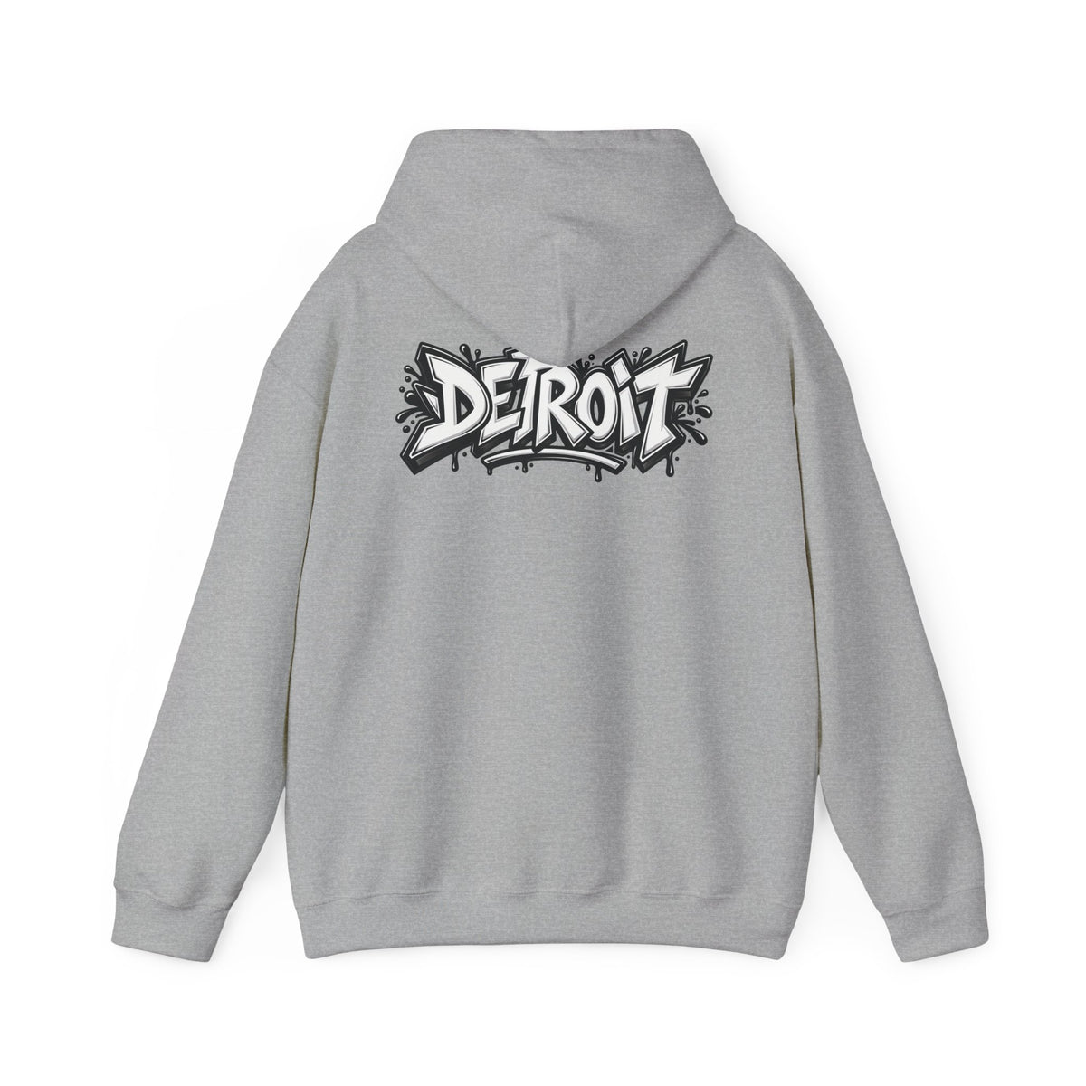 Detroit Graffiti Lion Hoodie | Colorful Street Art Pullover