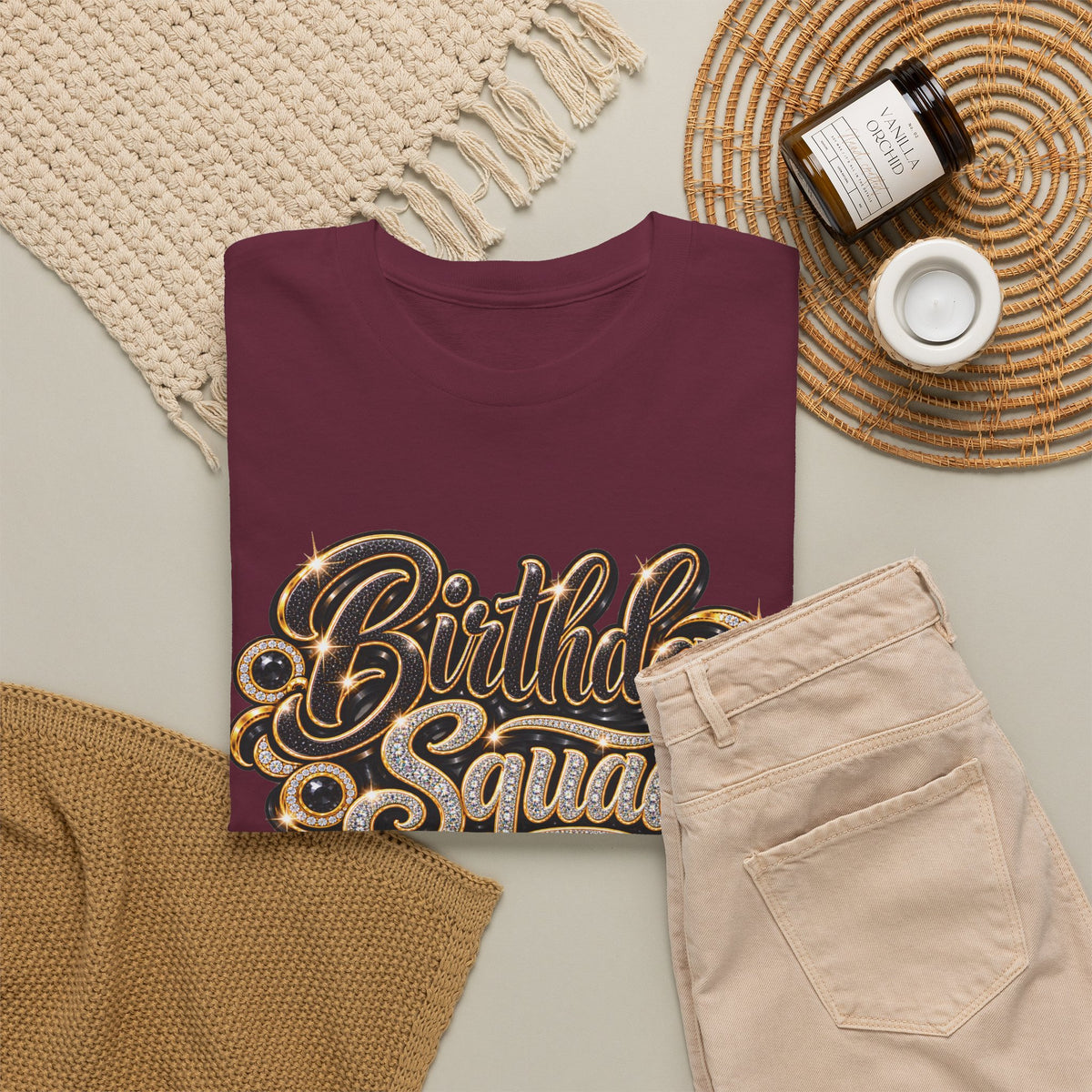Birthday Squad Graphic Tee