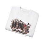 Zombie Mom tee | Halloween spiderweb bats mommy shirt