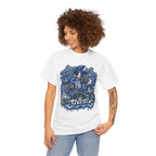 Detroit Lions Football Graphic Tee | Niners Helmet, Player Number 26, Team Mascot