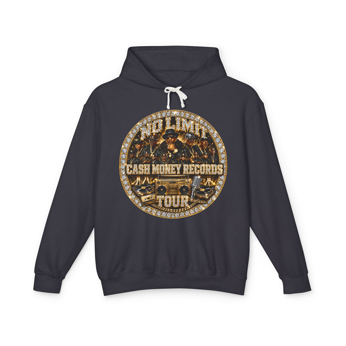 No Limits Cash Money Records Tour Hoodie | Vintage Band Logo