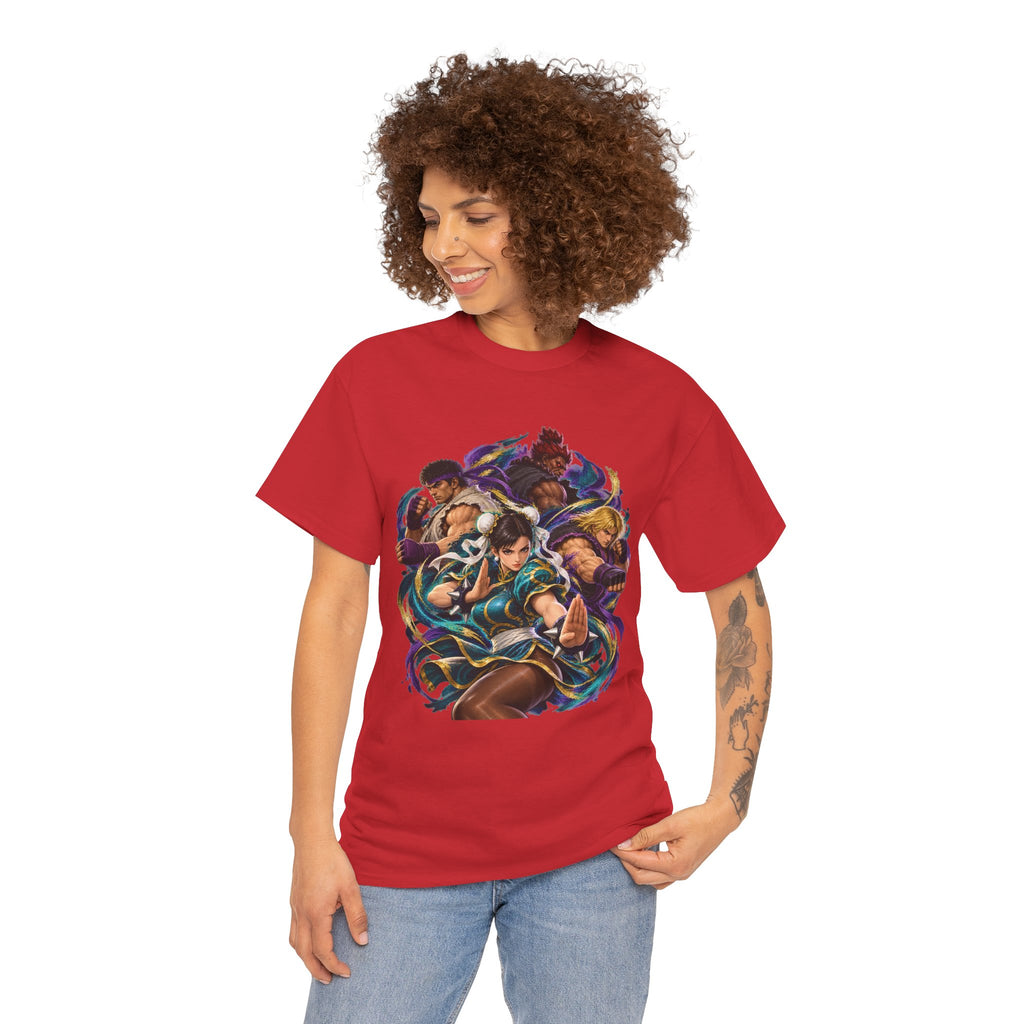 Street Fighter Characters Graphic T-Shirt
