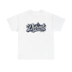 Detroit Script Tee | 313 Drip Skyline T-Shirt