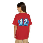 Fortnite Birthday Battle Begins Youth T-Shirt – Custom Number 12