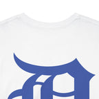 Detroit Lion Basketball Tee | D Letter Back Logo, Urban Sports Graphic