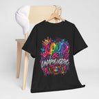 Loud & Unapologetic T-Shirt | Colorful Graffiti Typography, Bold Street Art Tee