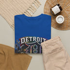 Detroit D Skyline Determined True Grit T-Shirt | City Pride Tee