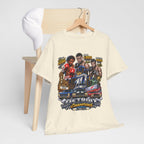 Detroit Champions T-Shirt | Motor City Boxing Legends, Classic Cars, City Skyline