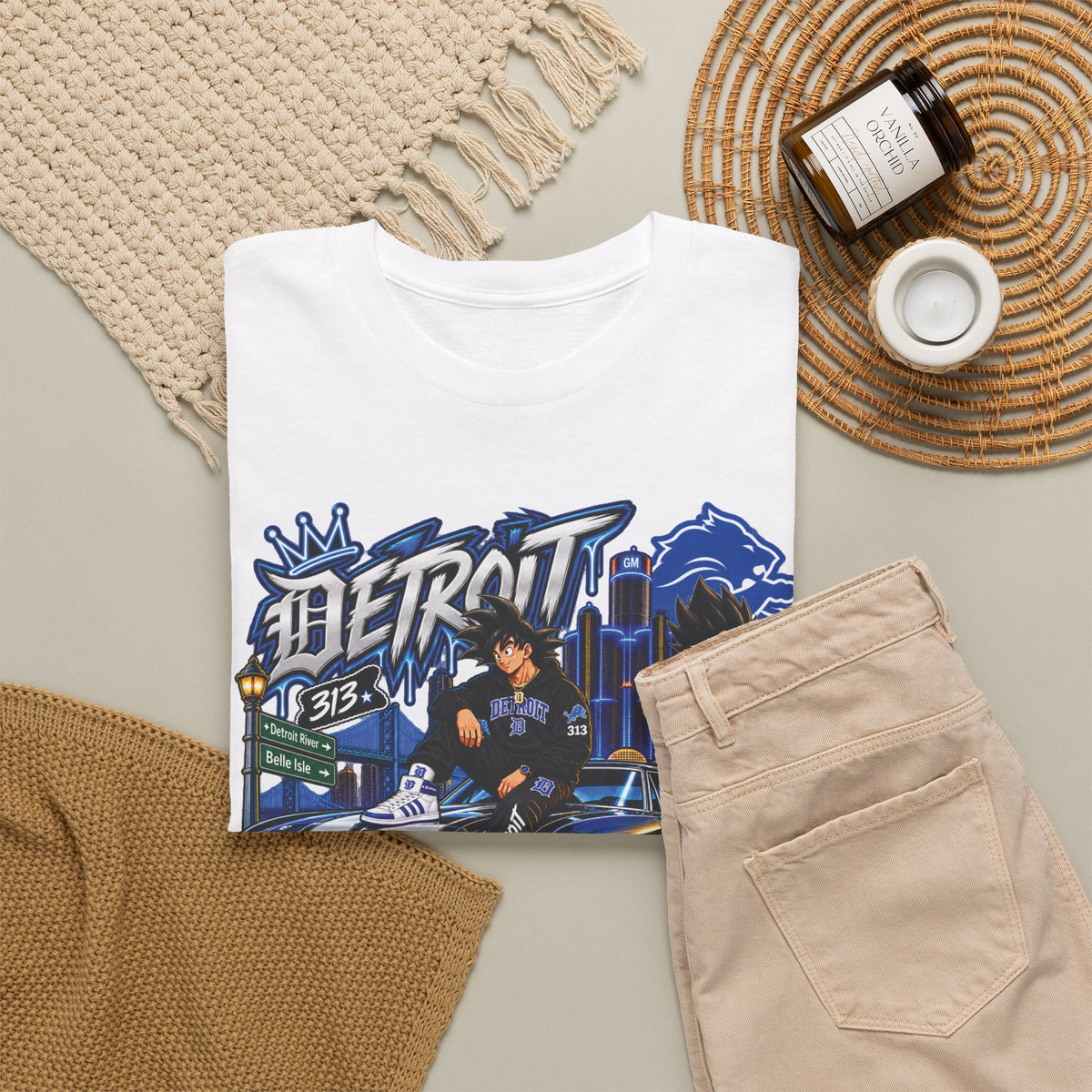 Detroit Rock City Tee | Vintage Car, Cityscape Hip Hop Graphic