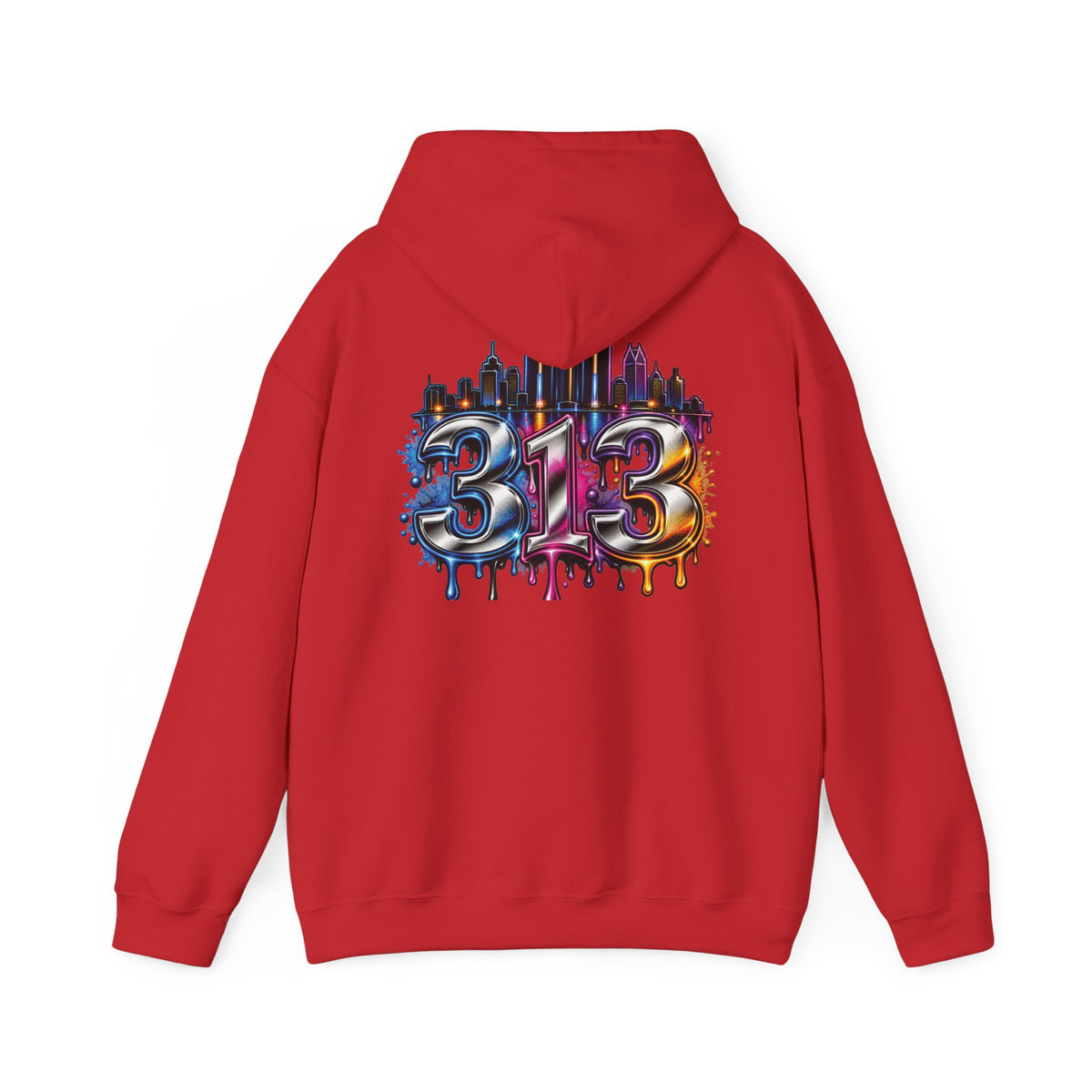 Detroit 313 City Pride Hoodie