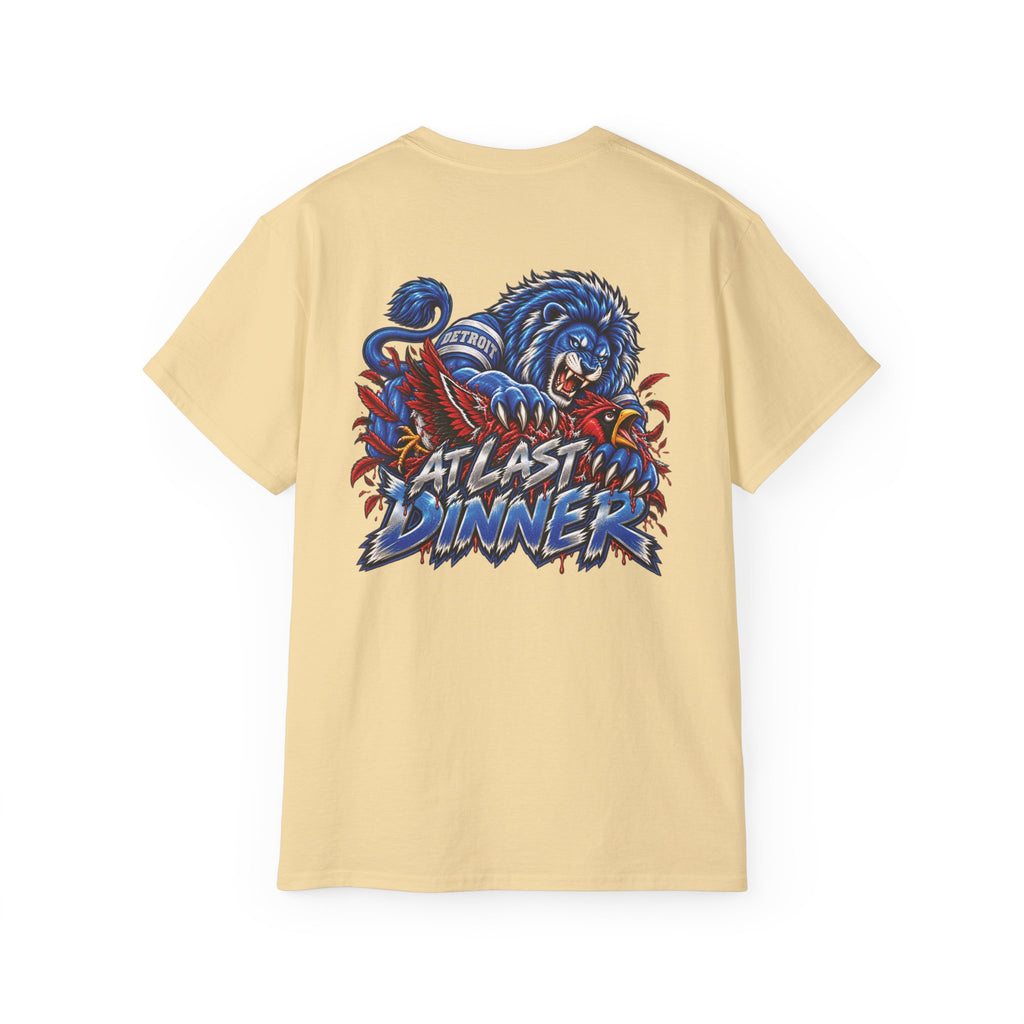 Detroit vs Arizona Rivalry Graphic Tee | Lions vs Cardinals Illustration, Bold Lettering