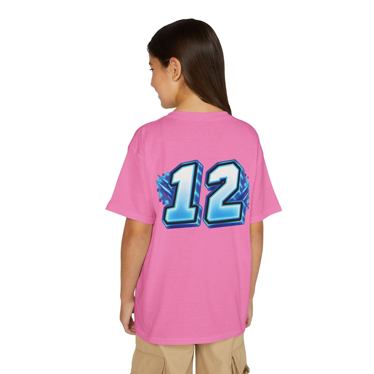 Fortnite Birthday Battle Begins Youth T-Shirt – Custom Number 12