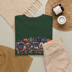 Detroit skyline graffiti T-Shirt | city skyline tee, urban street art