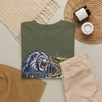 Detroit Michigan Lion Cityscape Graphic T-Shirt