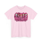 Halloween Horror Icons in Pink Tee | October We Wear Pink T-Shirt