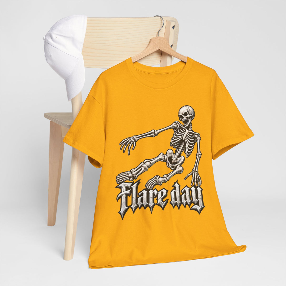 Fair Day Multiple Sclerosis Awareness Skeleton Tee | Skate Skull Graphic T-Shirt
