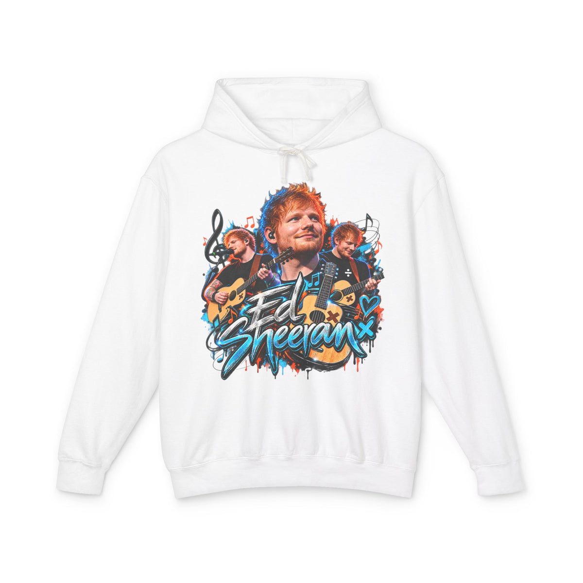 Ed Sheeran Portrait Hoodie | Loop Tour 2026 Back Design