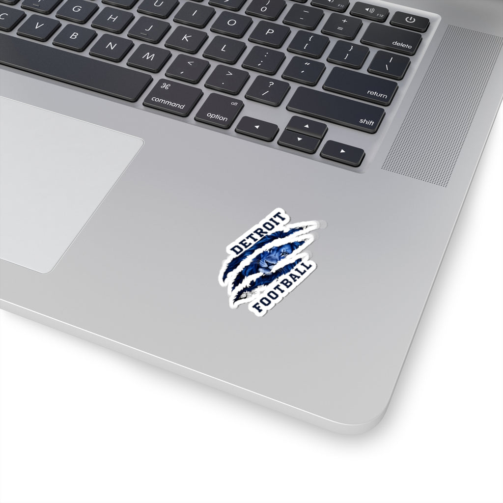 Detroit Football Lion Claw Sticker | Kiss-Cut Sticker