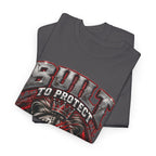 Built to Protect Her Peace Couples Graphic T-Shirt