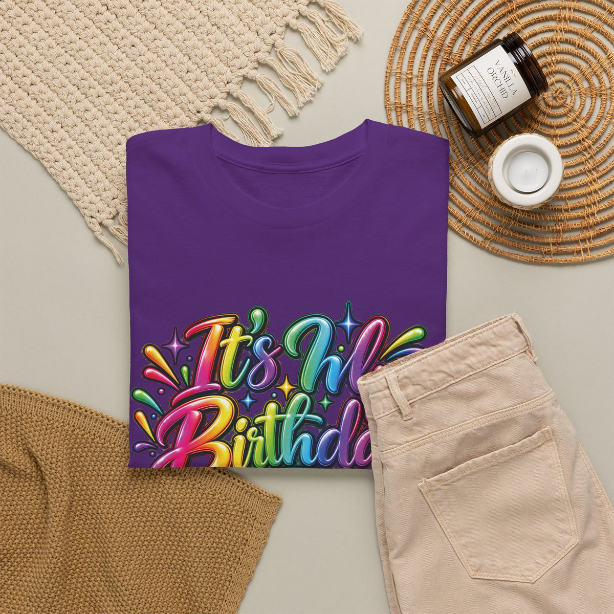 It’s My Birthday Colorful Celebration T-Shirt