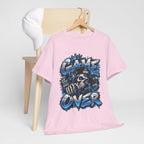 Game Over Skull Gamer T-Shirt | Level Up Graphic Tee