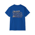 Detroit Lion graphic tee | I Bleed Blue go Lion shirt