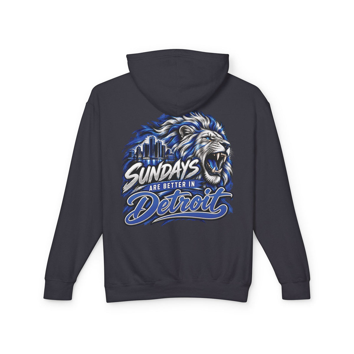 Detroit Motor City Grit Sundays Hoodie