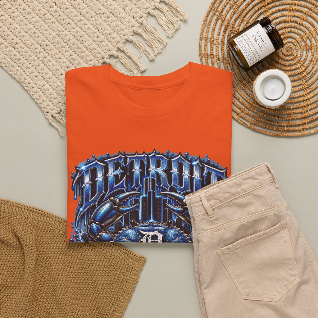 Detroit D Cancer graphic Tee | Blue skulls, Detroit D, streetwear