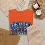 Detroit D Cancer graphic Tee | Blue skulls, Detroit D, streetwear