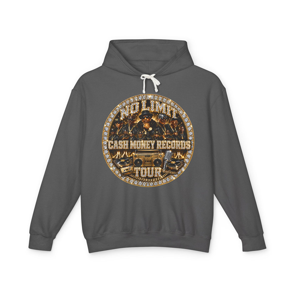 No Limits Cash Money Records Tour Hoodie | Vintage Band Logo