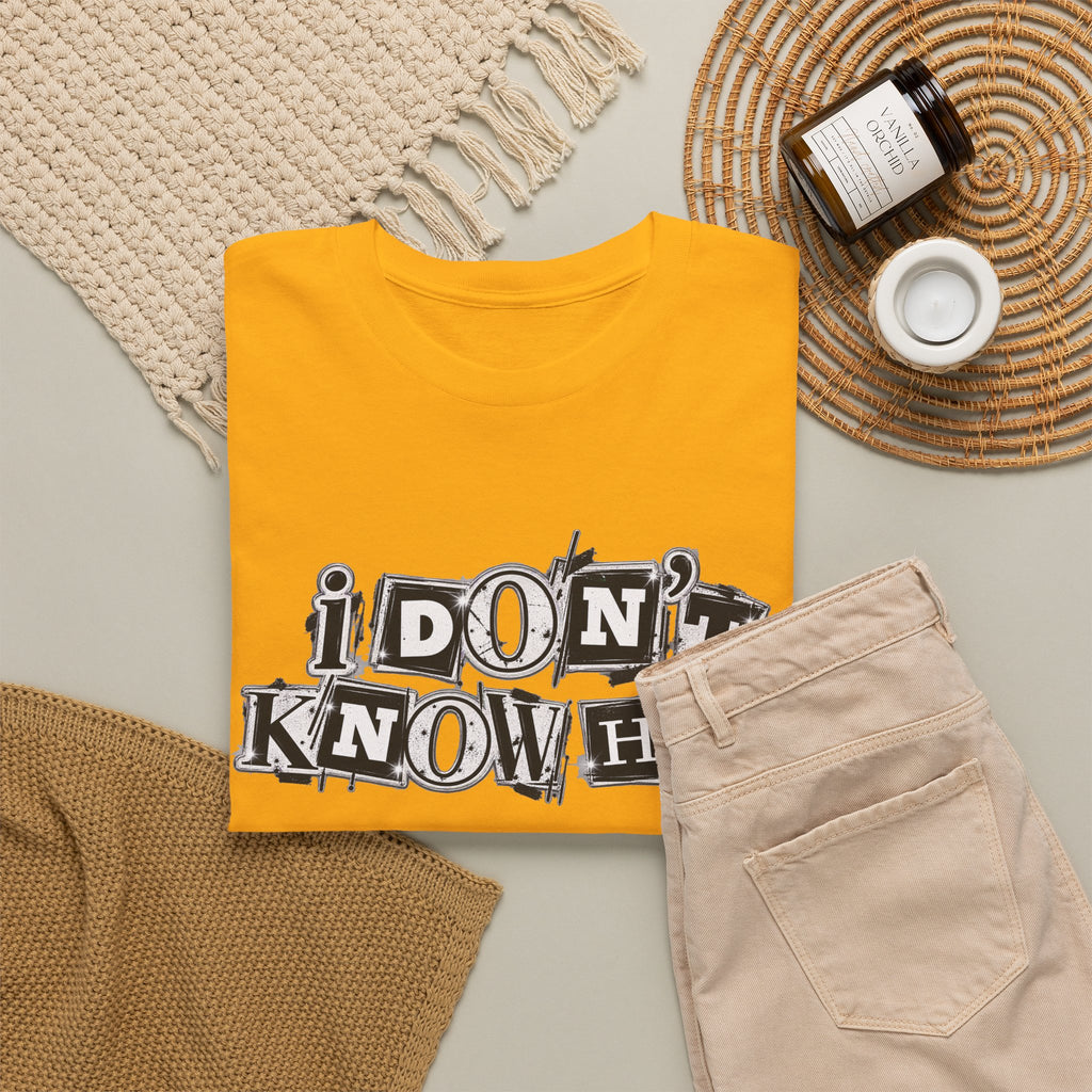 I Don’t Know Him Couples Statement T-Shirt