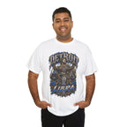 Detroit Libra T-Shirt | Skull Scales, Blue Roses, Zodiac Design