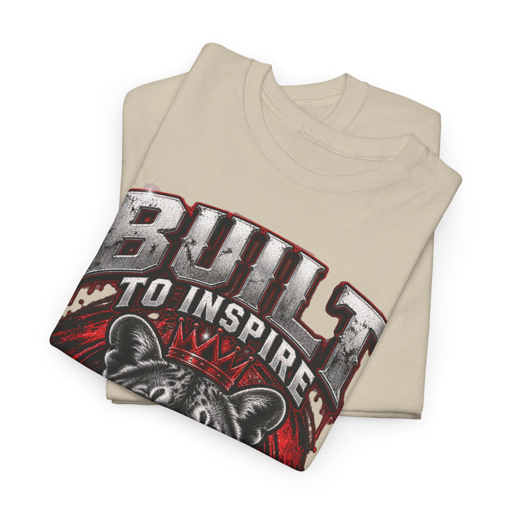 Built to Inspire His Purpose Couples Tiger Graphic T-Shirt