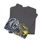 Detroit Michigan Lion Cityscape Graphic T-Shirt