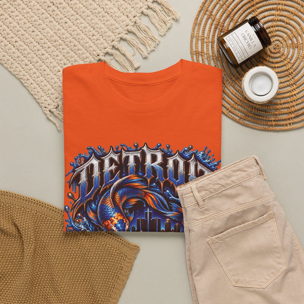 Detroit Pisces T-Shirt | Astrological Fish Detroit City Zodiac Design