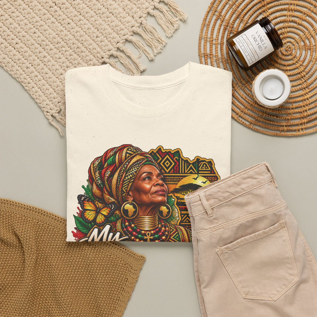 My Ancestors Crawled So I Could Stride T-Shirt | Afrocentric Heritage Pride Tee