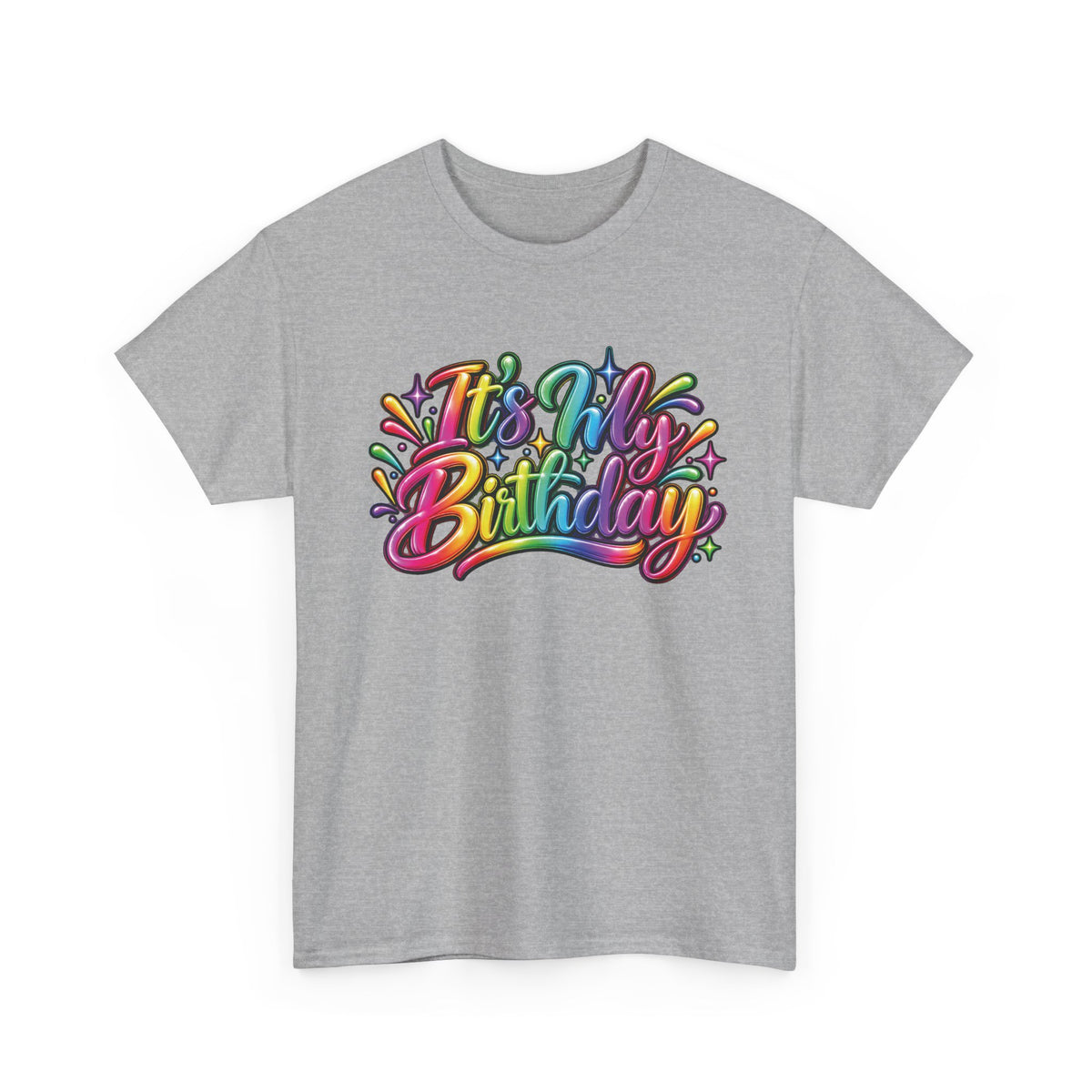It’s My Birthday Colorful Celebration T-Shirt