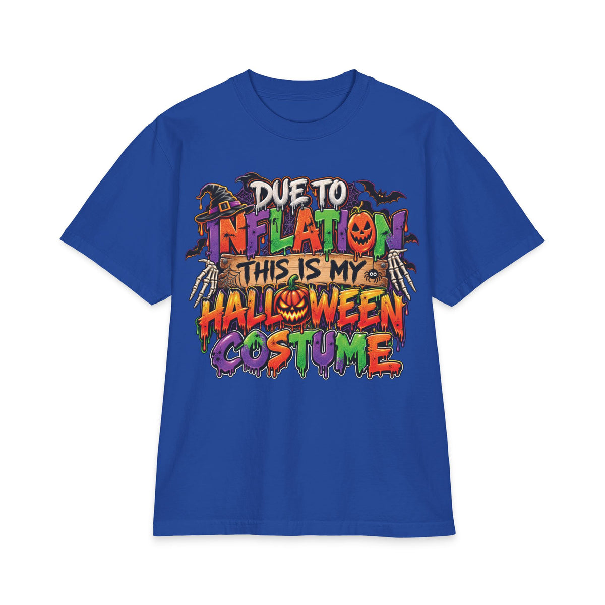 Due to Inflation This Is My Halloween Costume T-Shirt | Funny Halloween Tee