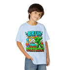 Bruh It’s My Birthday Youth T-Shirt – Pixel Gaming Birthday Shirt