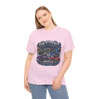 Detroit Muscle Car Tee | Vintage Hot Rod Illustration, Garage Scene