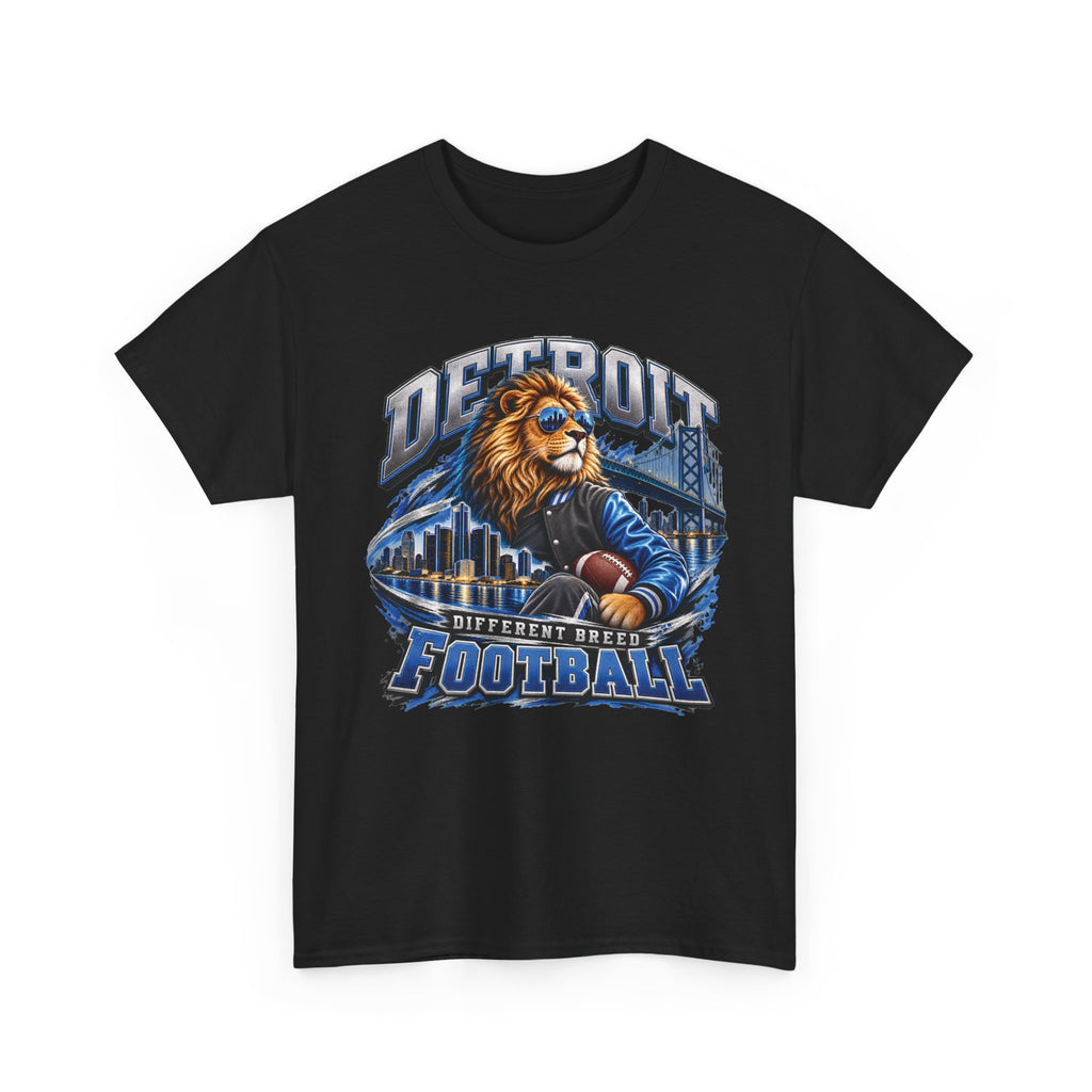 Detroit Lions Football Graphic T-Shirt
