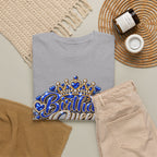 Birthday Blue Queen Crown Graphic Tee