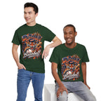 Detroit Tigers Tiger Baseball Tee | Vintage Mascot Detroit Baseball Shirt