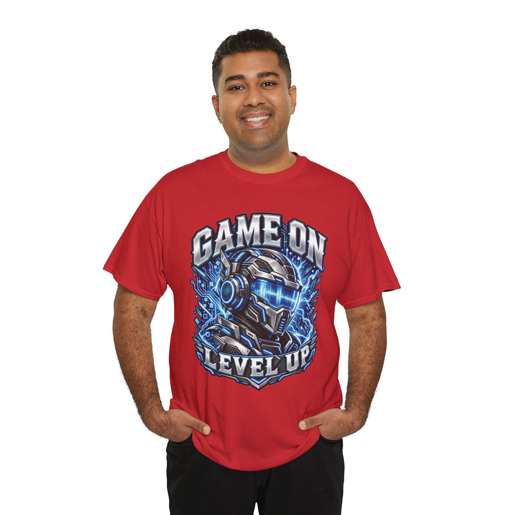 Game On Level Up Gamer Graphic T-Shirt