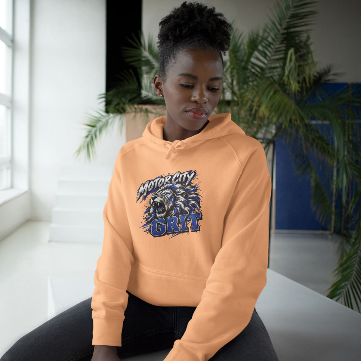 Detroit Michigan Motor City Football Spirit Hoodie