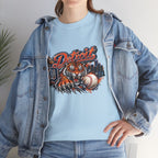 Detroit Tiger Baseball T-Shirt | Detroit skyline, claw marks