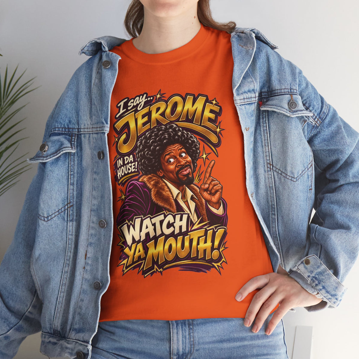 Martin Graphic Tee Jerome Watch Ya Mouth Graphic T-Shirt