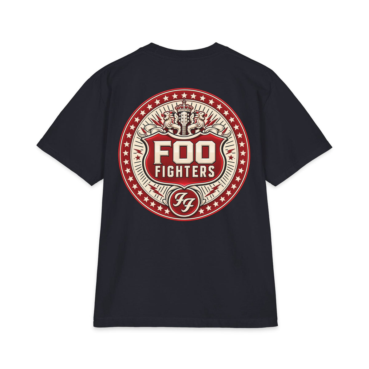 Foo Fighters Skull Logo T-Shirt | Rock Band Graphic Tee
