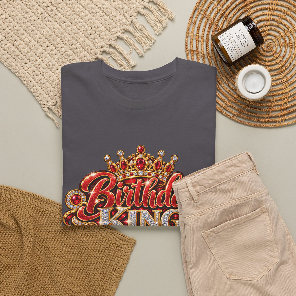 Birthday King Graphic T-Shirt